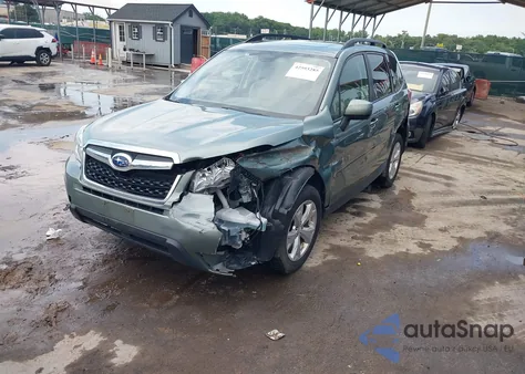 2015 Subaru Forester 2.5I Premium z USA, uszkodzony, nr VIN JF2SJAFC0FH576549